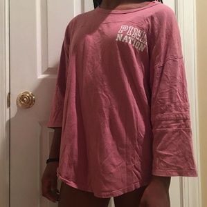 Vitoria secret pink nation shirt